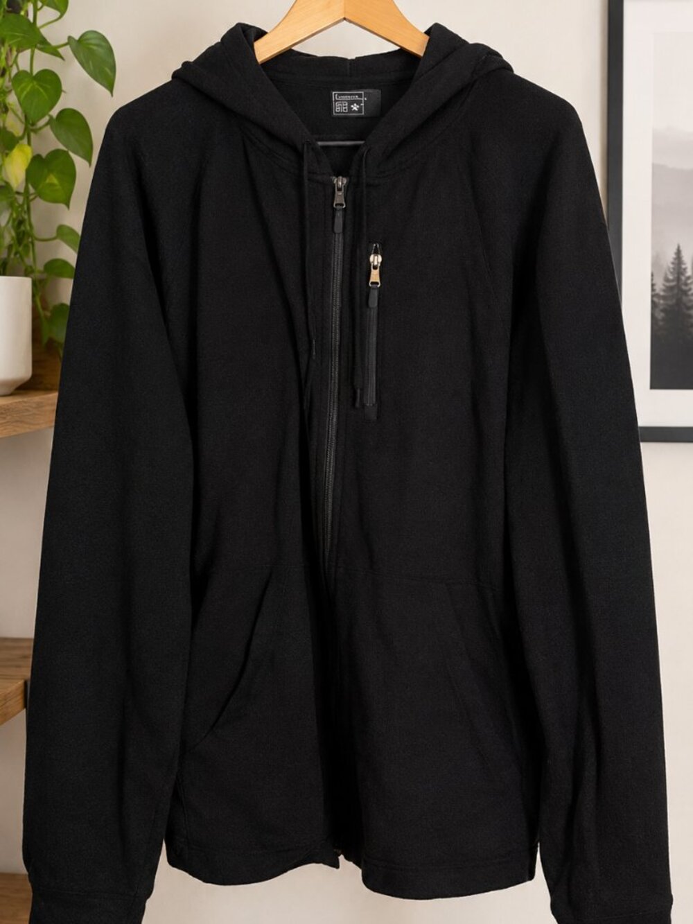 Converse One Star Men’s Full-Zip Hoodie Black XL Streetwear